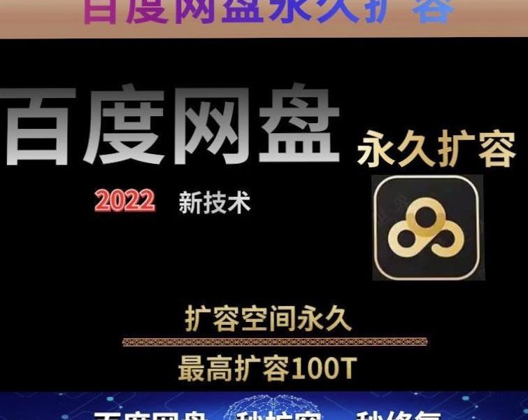 百度网盘无限扩容技术，外面卖399的，无论自己用还是用做引流都可以