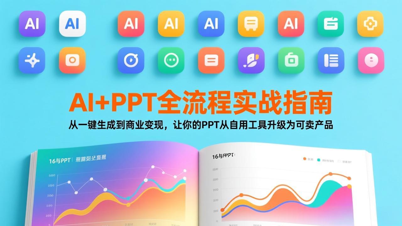 AI+PPT全流程实战指南：从一键生成到商业变现，让你的PPT从自用工具升级为可卖产品福瑞网创-中创网-福缘网-冒泡网-资源之家-魔方项目库福瑞网创联盟
