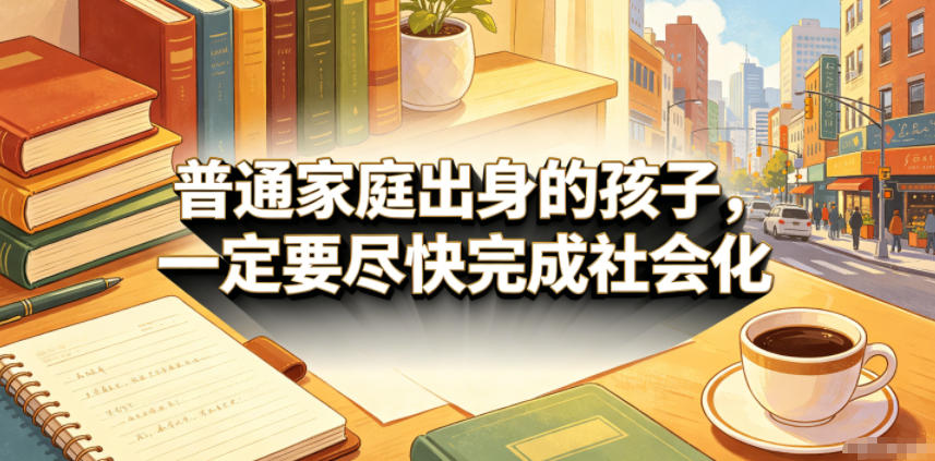 付费文章：普通家庭出身的孩子，一定要尽快完成社会化-798资源站