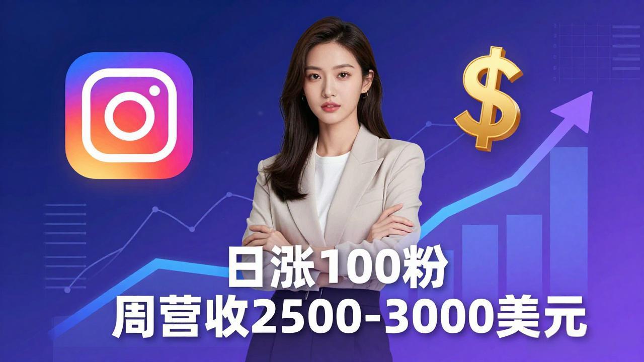 想做数字产品？Sheri亲授：日涨100粉、每周2500至3000美元的营收，Instagram躺着赚-798资源站