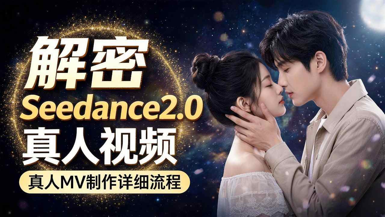 Seedance 2.0解密教程：零基础制作真人MV全流程-798资源站