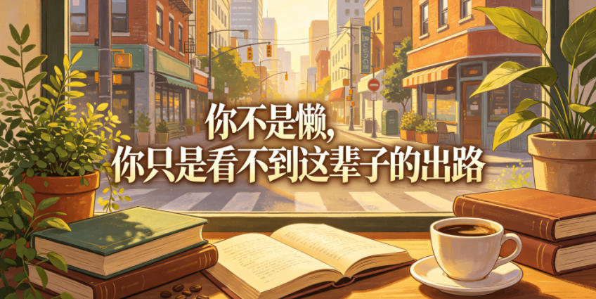 付费文章：你不是懒，你只是看不到这辈子的出路-798资源站
