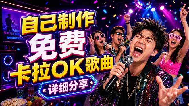 免费卡拉OK歌曲制作全攻略：音轨分离字幕制作，零基础快速做出专业K歌视频-798资源站