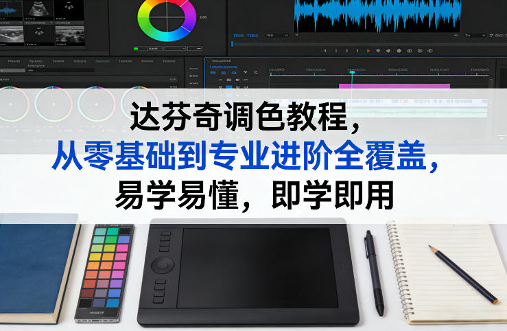 达芬奇调色教程,从零基础到专业进阶全覆盖,易学易懂,即学即用福瑞网创-中创网-福缘网-冒泡网-资源之家-魔方项目库福瑞网创联盟
