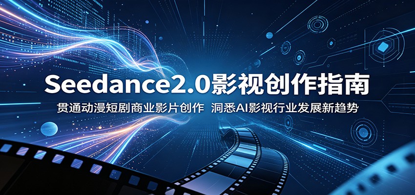 Seedance2.0影视创作指南：贯通动漫短剧商业影片创作，洞悉AI影视行业发展新趋势-798资源站