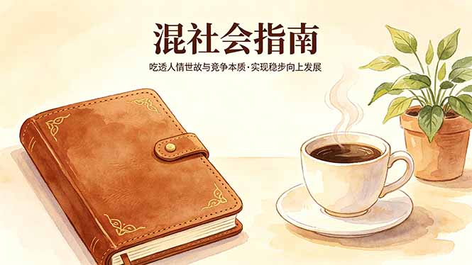 付费文章：混社会指南，吃透人情世故与竞争本质，实现稳步向上发展-798资源站
