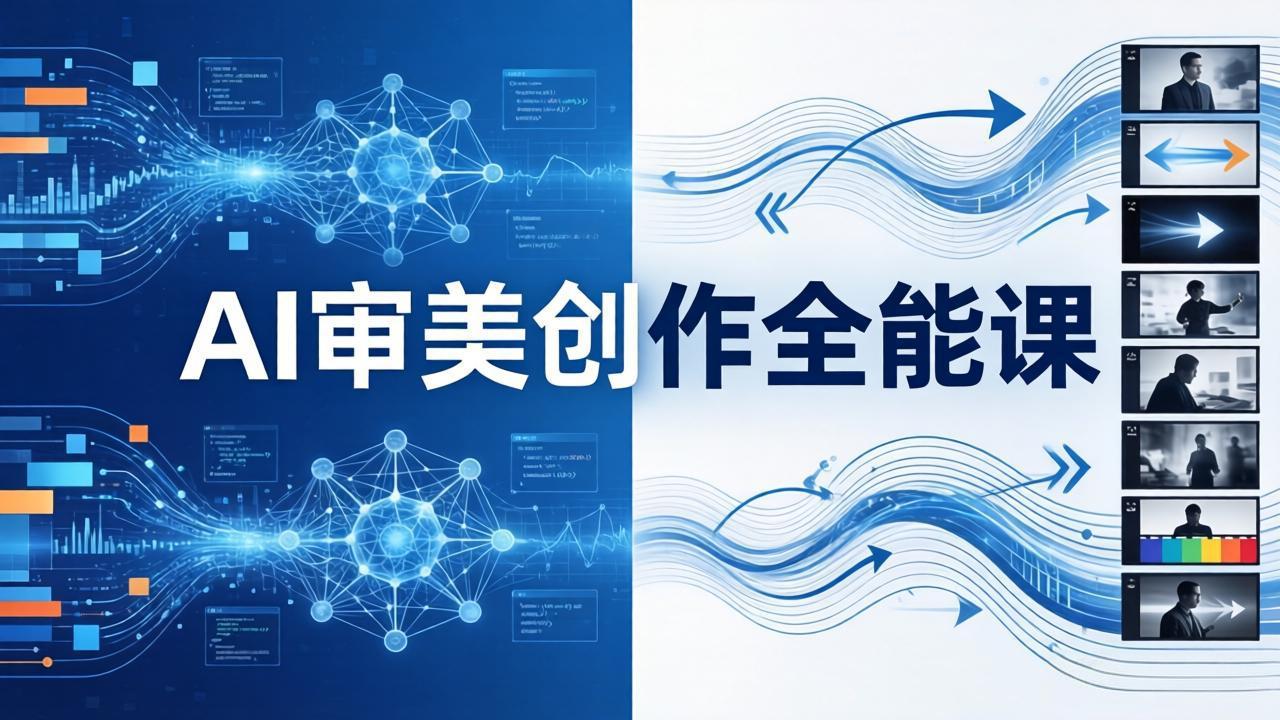 AI审美创作全能课-更新0706：MJ+Seedance+模型训练+影视分镜+编剧，一站式掌握AI艺术创作来宝云总站-闲云创业网-老谢轻创网-中创网-福缘网-冒泡网-资源之家-魔方项目库来宝云总站